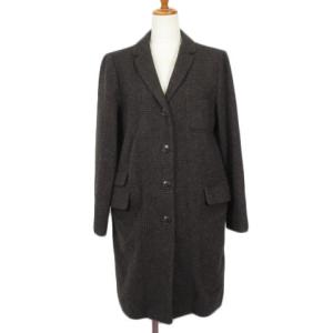 マカフィー MACPHEE トゥモローランド ツイード チェスターコート