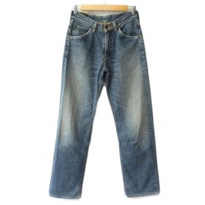 古着 90s USA製 Lee 209-0109 ケミカル ブラック デニム パンツ