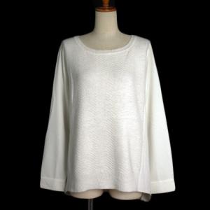 ZARA（ザラ） ビジブルシーム ニットベスト プルオーバー S ホワイト