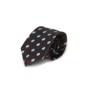 HERMES（エルメス） ネクタイ レギュラータイ シルク ワンカラー 青