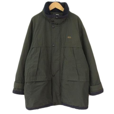 ラコステ LACOSTE 90s ビンテージ ジャケット 中綿 コットン ナイロン 3 国内正規 緑...