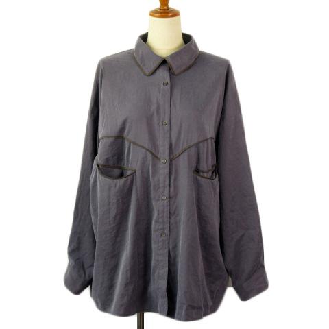 フーズフーギャラリー WHO'S WHO gallery ピーチ起毛ビッグシルエット袖ボリュームウエ...