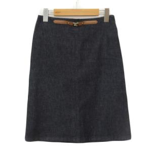 G□バーバリー/Burberry LONDON スカート/スリット入り【40】黒 G□バーバリー/Burberry LONDON スカート/スリット入り【40】黒