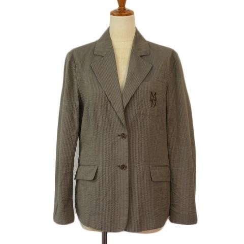 McDavid マクダビッド ジャケット テーラード ストライプ シアサッカー 44 イタリア製 カ...