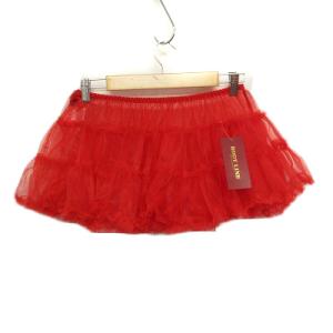 ボディーライン BODY LINE ふわふわベーシックパニエ ロリータ コスプレ 4L 赤 レッド ...