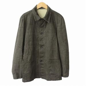 ルパート Rupert THE DIFFERENCE ジャケット 切替デザイン L グレー メンズ