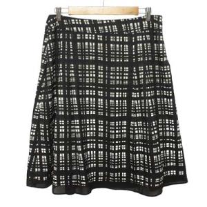 MB mint breeze エムビー ミントブリーズ 大きいサイズ スカート チェック 84 黒 ...