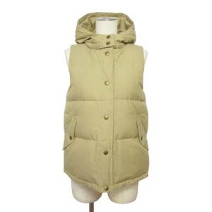 メルローズ クレール melrose CLAIRE ダウンベスト ベージュ レディース
