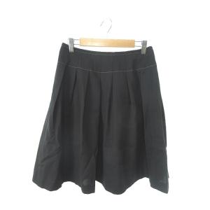 ナチュラルビューティーベーシック NATURAL BEAUTY BASIC スカート ギャザー ひざ...