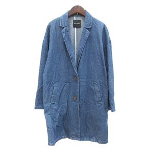 チェスターコート レディース 青の商品一覧 通販 Yahoo ショッピング