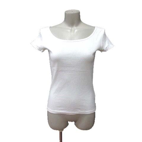 アニエスベー agnes b. Tシャツ カットソー フレンチスリーブ T1 白 ホワイト /YK ...