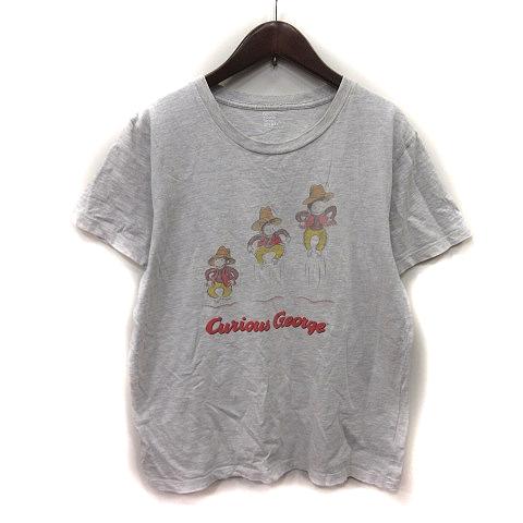 グラニフ graniph Tシャツ カットソー 半袖 S グレー /YI メンズ