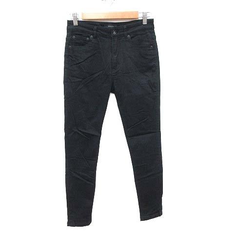 ジーナシス スキニーパンツ ロング ストレッチ M 黒 ブラック /CT レディース JEANASI...