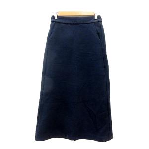 PRADA プラダ チェスターコート アウター ロング ウール 42 ネイビー  