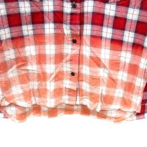 トミー TOMMY シャツ チェック 長袖 M...の詳細画像3