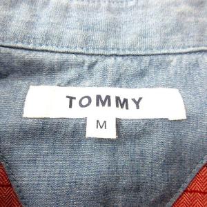 トミー TOMMY シャツ チェック 長袖 M...の詳細画像4