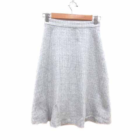 ナチュラルビューティーベーシック NATURAL BEAUTY BASIC フレアスカート ひざ丈 ...