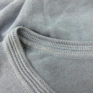 ビス ViS ニット カットソー 長袖 M 青...の詳細画像5