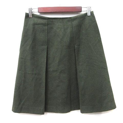 ナチュラルビューティーベーシック NATURAL BEAUTY BASIC 台形スカート ひざ丈 L...