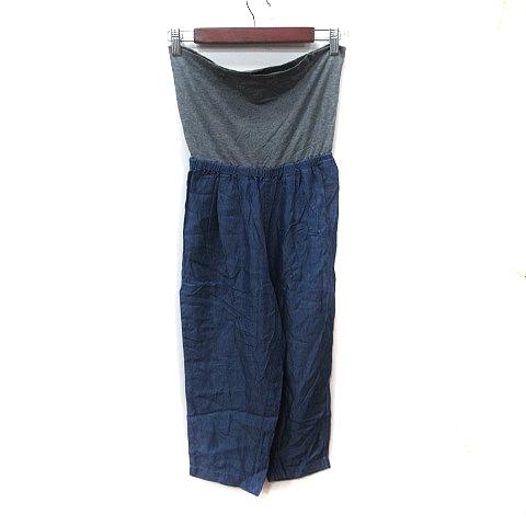 アメリカンラグシー AMERICAN RAG CIE マタニティウェア テーパードパンツ F 紺 ネ...