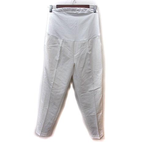 アルマデザイン Alma Design マタニティウェア スラックスパンツ M 白 ホワイト /YI...