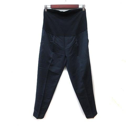 アルマデザイン Alma Design マタニティウェア スラックスパンツ M 紺 ネイビー /YI...