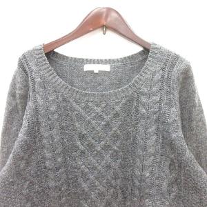 グローブ grove ニット セーター 長袖 ...の詳細画像2