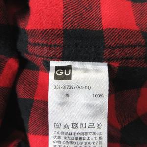 ジーユー GU ネルシャツ ギンガムチェック ...の詳細画像5