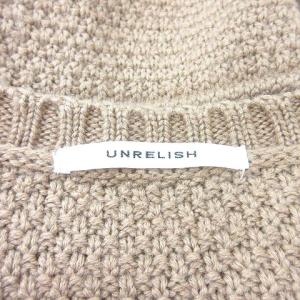 アンレリッシュ UNRELISH ニット セー...の詳細画像4