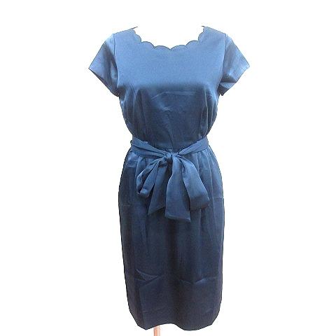 ブリスポイント BLISSPOINT ワンピース パーティドレス スカラシップネック フレンチスリー...