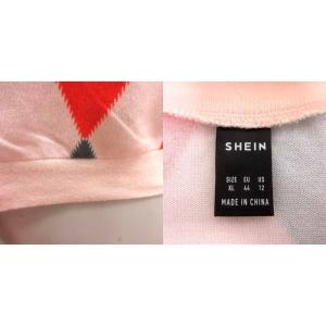 シーイン SHEIN カーディガン ニット V...の詳細画像4