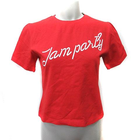 未使用品 ハニーミーハニー HONEY MI HONEY Tシャツ カットソー 半袖 F 赤 レッド...