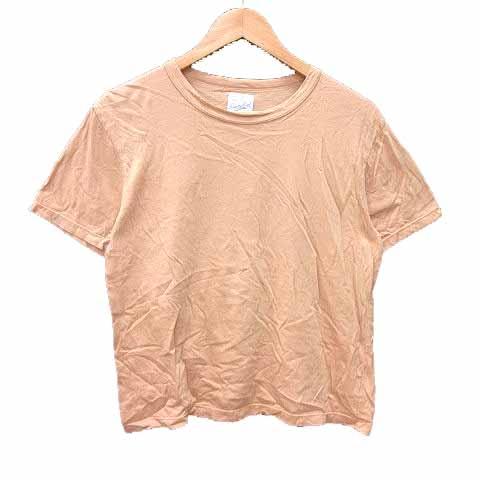 ライディングハイ RIDING HIGH Tシャツ カットソー クルーネック 半袖 ベージュ /YK...