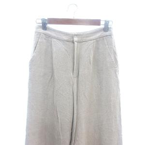 アングリッド UNGRID ワイドパンツ 麻混...の詳細画像2