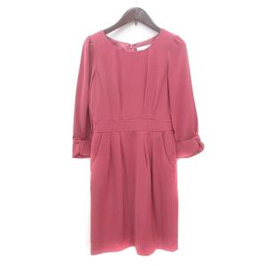 プロポーション ボディドレッシング PROPORTION BODY DRESSING ワンピース ミニ 長袖 1 XS ピンク /MN レディース