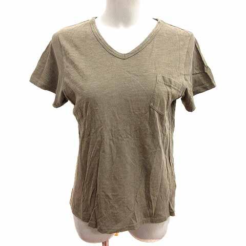 ショコラフィネローブ chocol raffine robe Tシャツ カットソー Vネック 半袖 ...