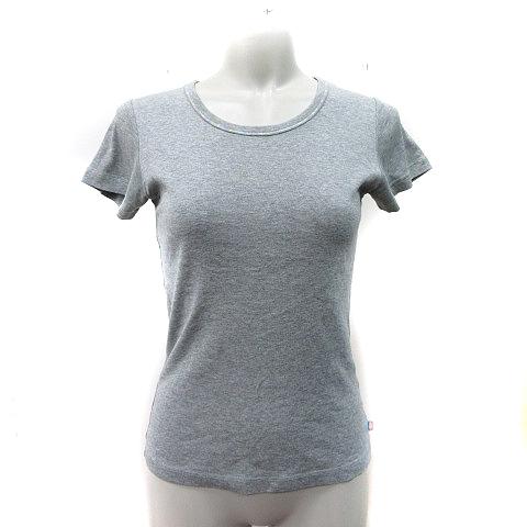 ピコ PIKO Tシャツ カットソー 半袖 M グレー /YI ●RY レディース