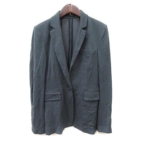 ジョセフ JOSEPH テーラードジャケット シングル ウール 38 M チャコールグレー /YI ...