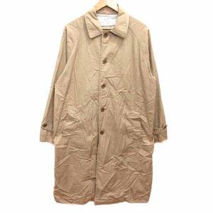 コーエン coen ステンカラーコート スプリング 背抜き M ベージュ /YK レディース