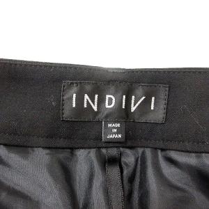 インディヴィ INDIVI ワイドパンツ 38...の詳細画像4