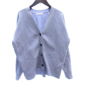 グローバルワーク GLOBAL WORK ニット カーディガン 長袖 REG M 青 ブルー /AU レディース