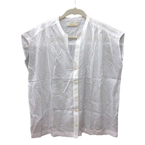 アメリカンラグシー AMERICAN RAG CIE ブラウス フレンチスリーブ シアー F 白 ホ...