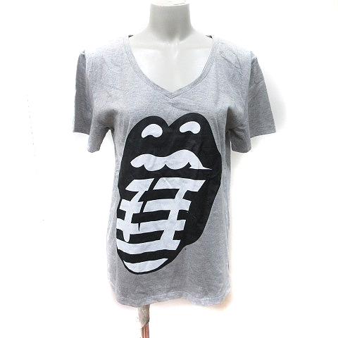 パンソー Pinceau Tシャツ カットソー 半袖 グレー /YI レディース