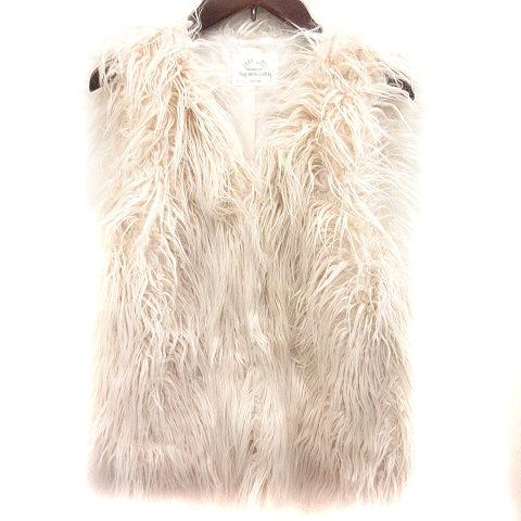 ザラ ZARA GIRLS ベスト 前開き 11/12 アイボリー /RT キッズ