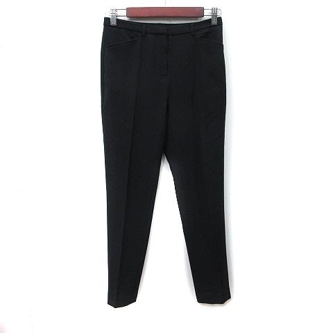 ナチュラルビューティーベーシック NATURAL BEAUTY BASIC スラックスパンツ S 黒...