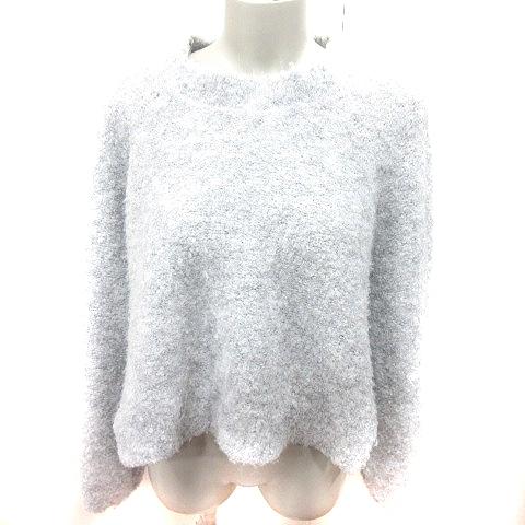 アメリカンラグシー AMERICAN RAG CIE ニット セーター 長袖 F グレー /RT レ...