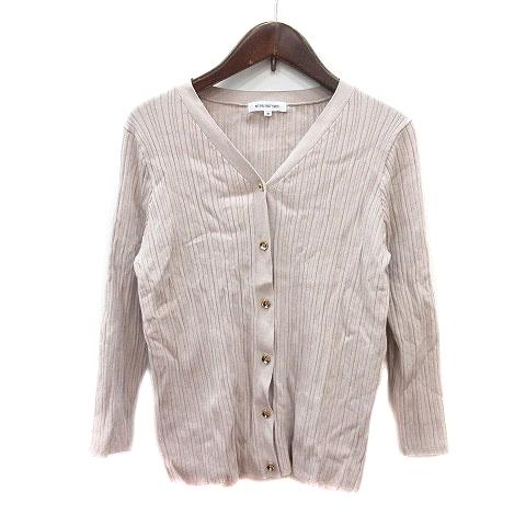 ナチュラルビューティーベーシック NATURAL BEAUTY BASIC カーディガン ニット リ...
