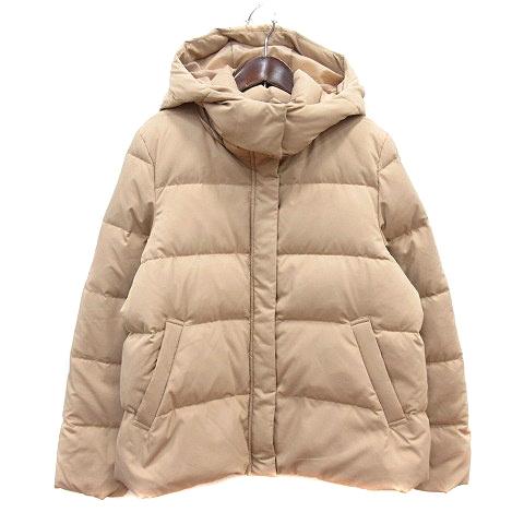 シューラルー SHOO・LA・RUE ダウンジャケット M ベージュ /MN レディース