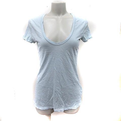 ジェームスパース JAMES PERSE Tシャツ カットソー 半袖 1 S 水色 /YI レディー...