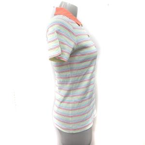ラコステ LACOSTE ポロシャツ ボーダー...の詳細画像3